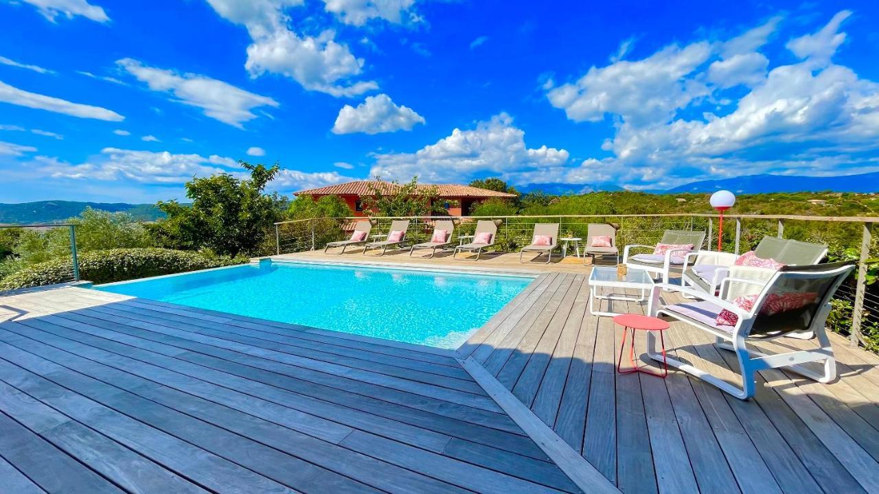 Villa Santa Giulia, Vue Panoramique Sur La Mer, 900 M De La Plage Πόρτο Βέκιο Εξωτερικό φωτογραφία